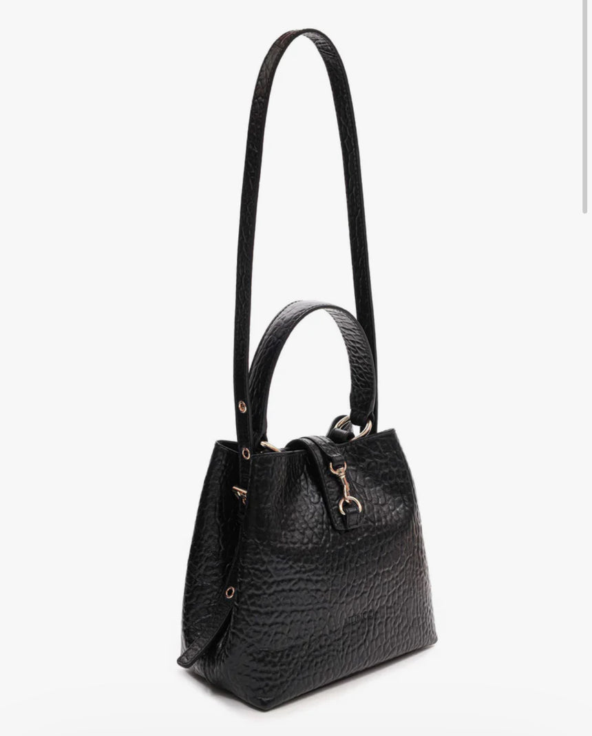 Mini sac en cuir grainé