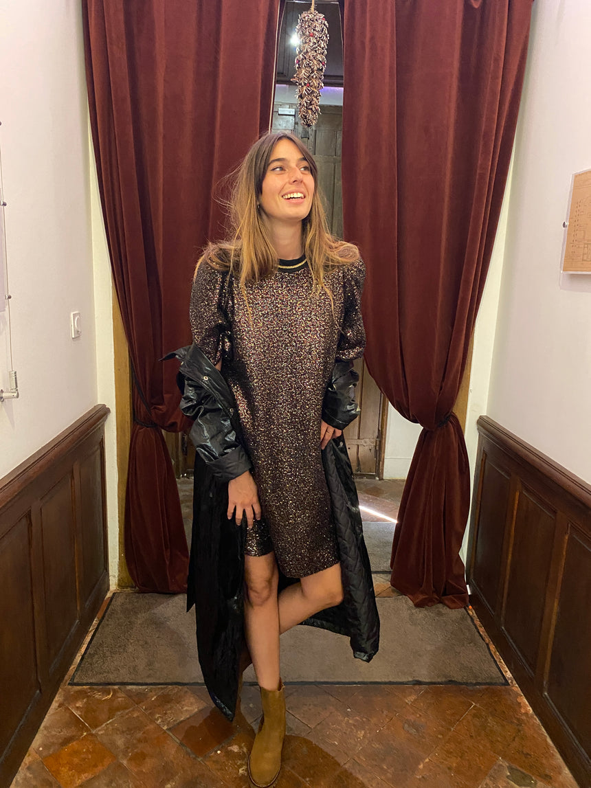 Robe à sequins