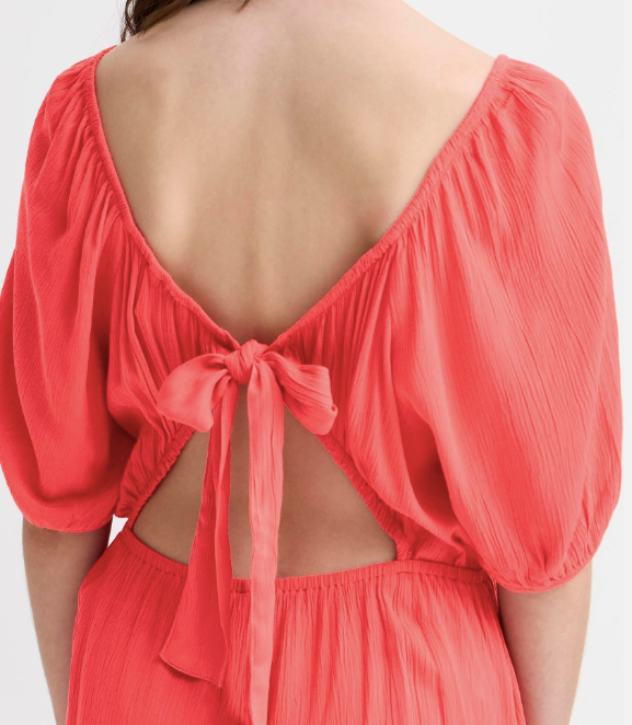 Robe longue dos nu