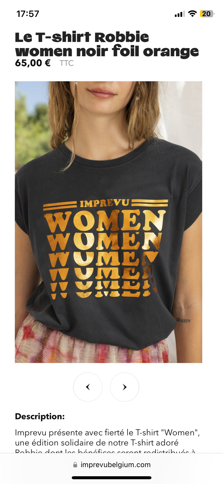 T-shirt women