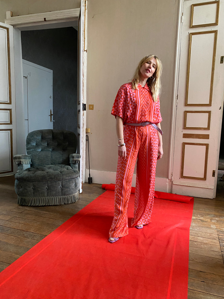 Chemise imprimée fluide