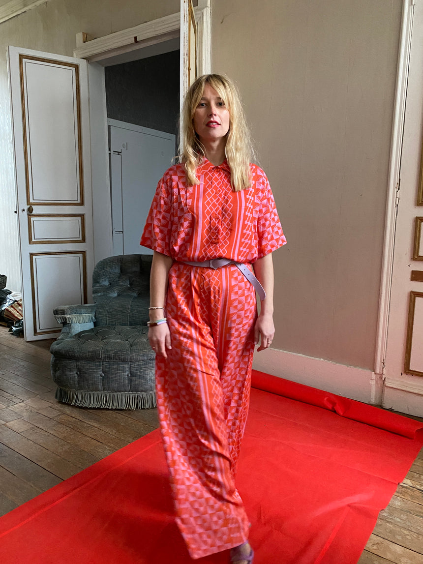 Chemise imprimée fluide
