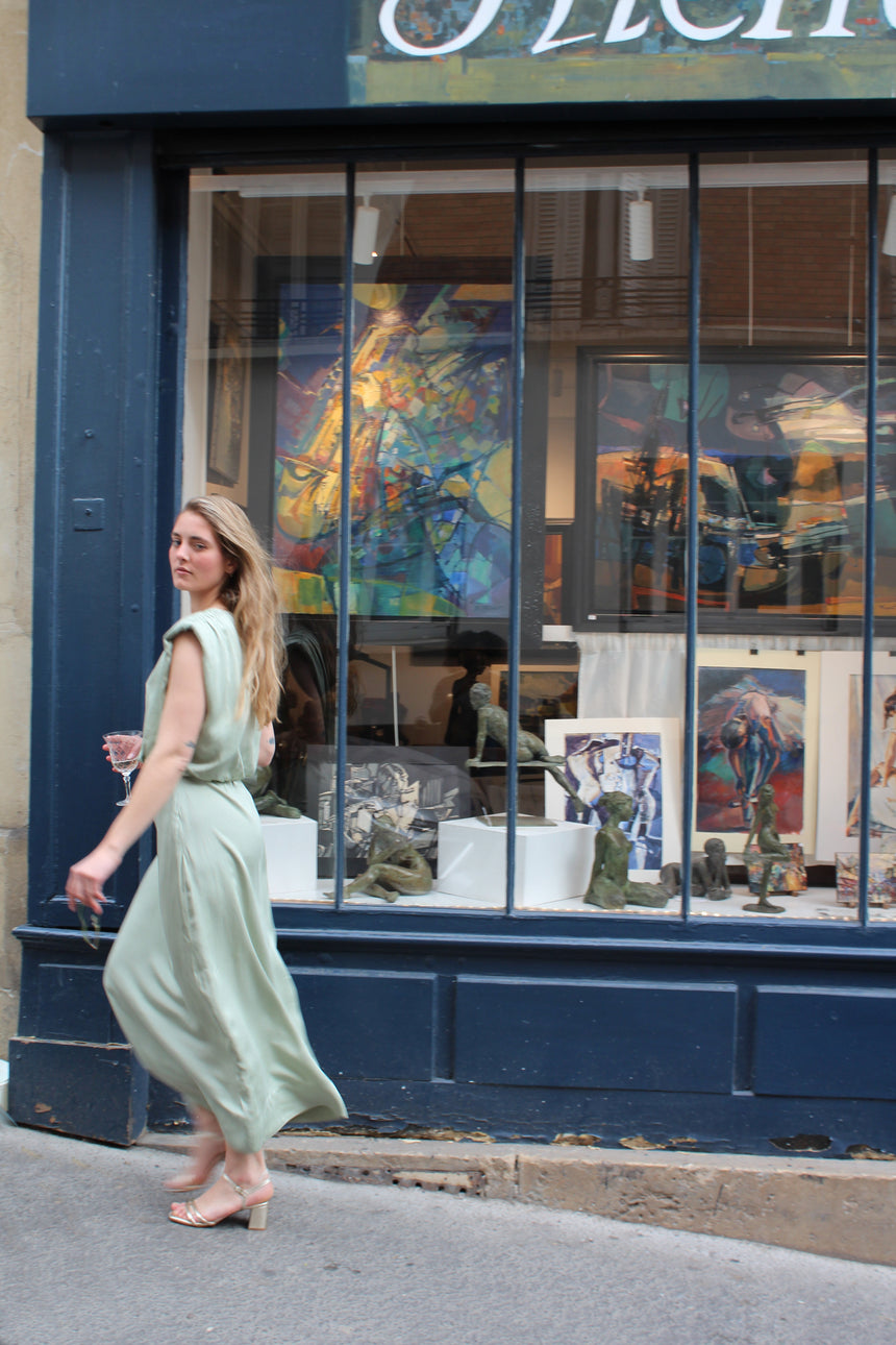 Robe vert d'eau