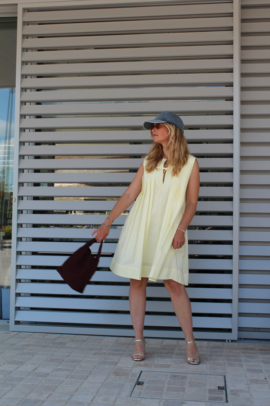 Robe babydoll en coton