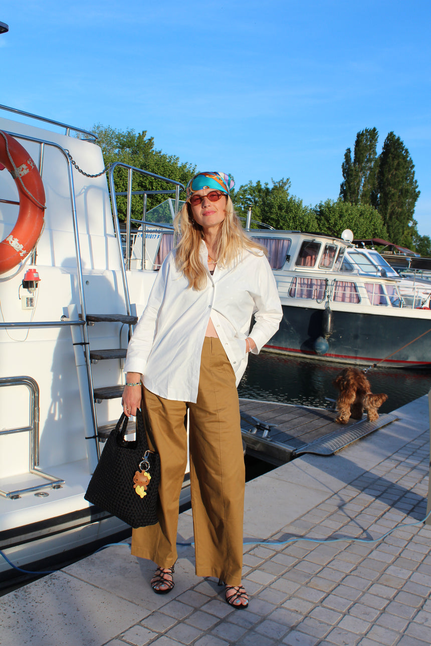 Pantalon Esteban bronze