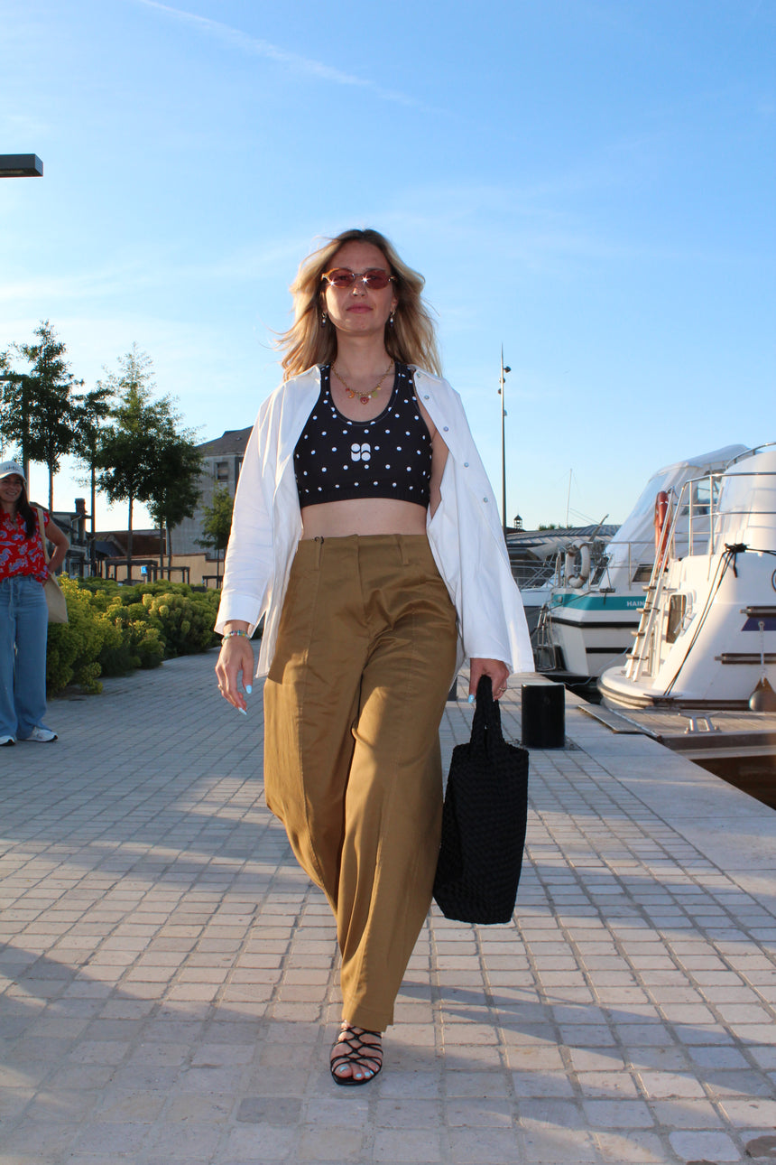 Pantalon Esteban bronze