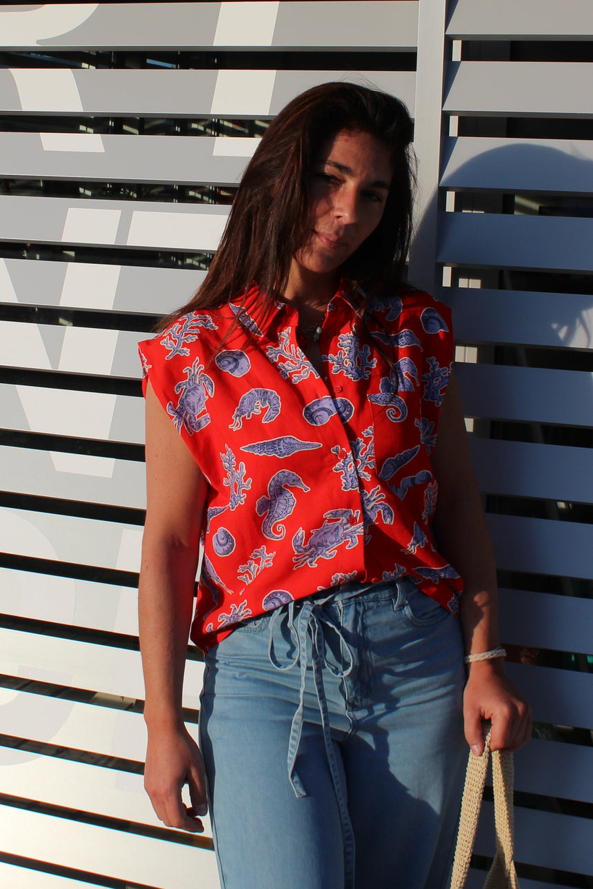 chemise imprimée