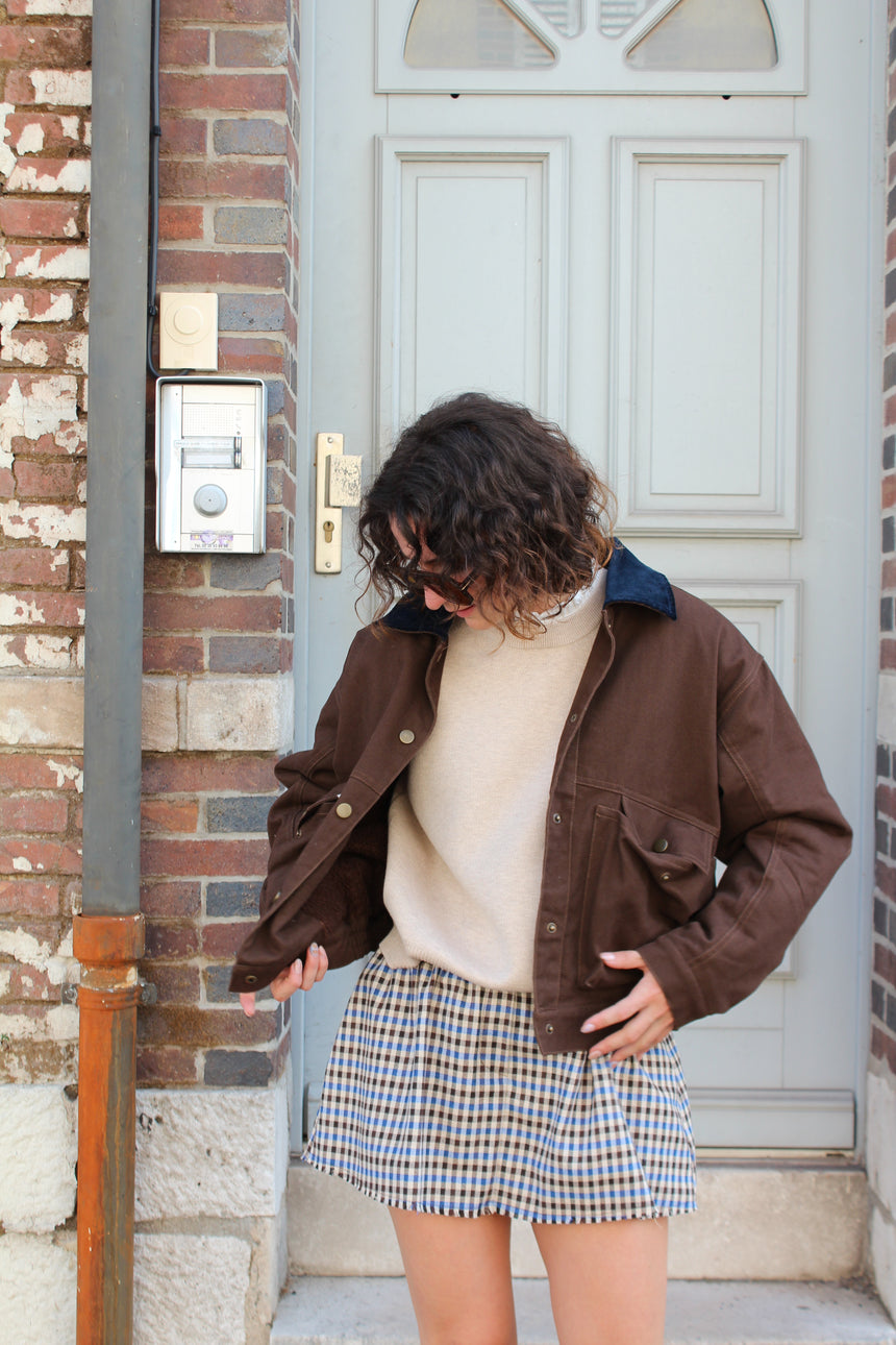 Blouson choco