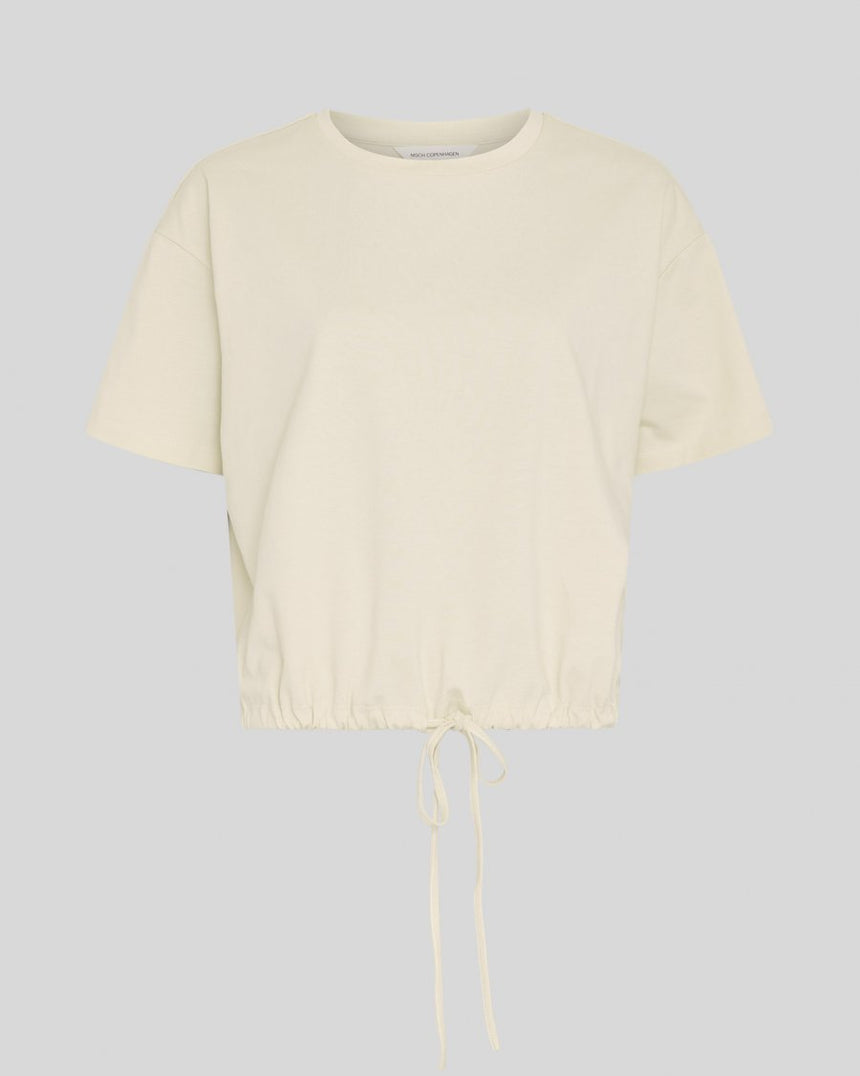 t-shirt oversized crème