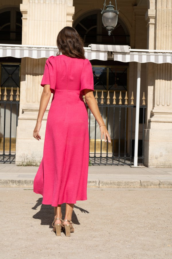Robe fuschia